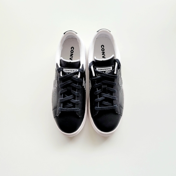 Converse Pro Leather X2 OX Black/White/White Men's 5.5/Women's 7 - Picture 3 of 6